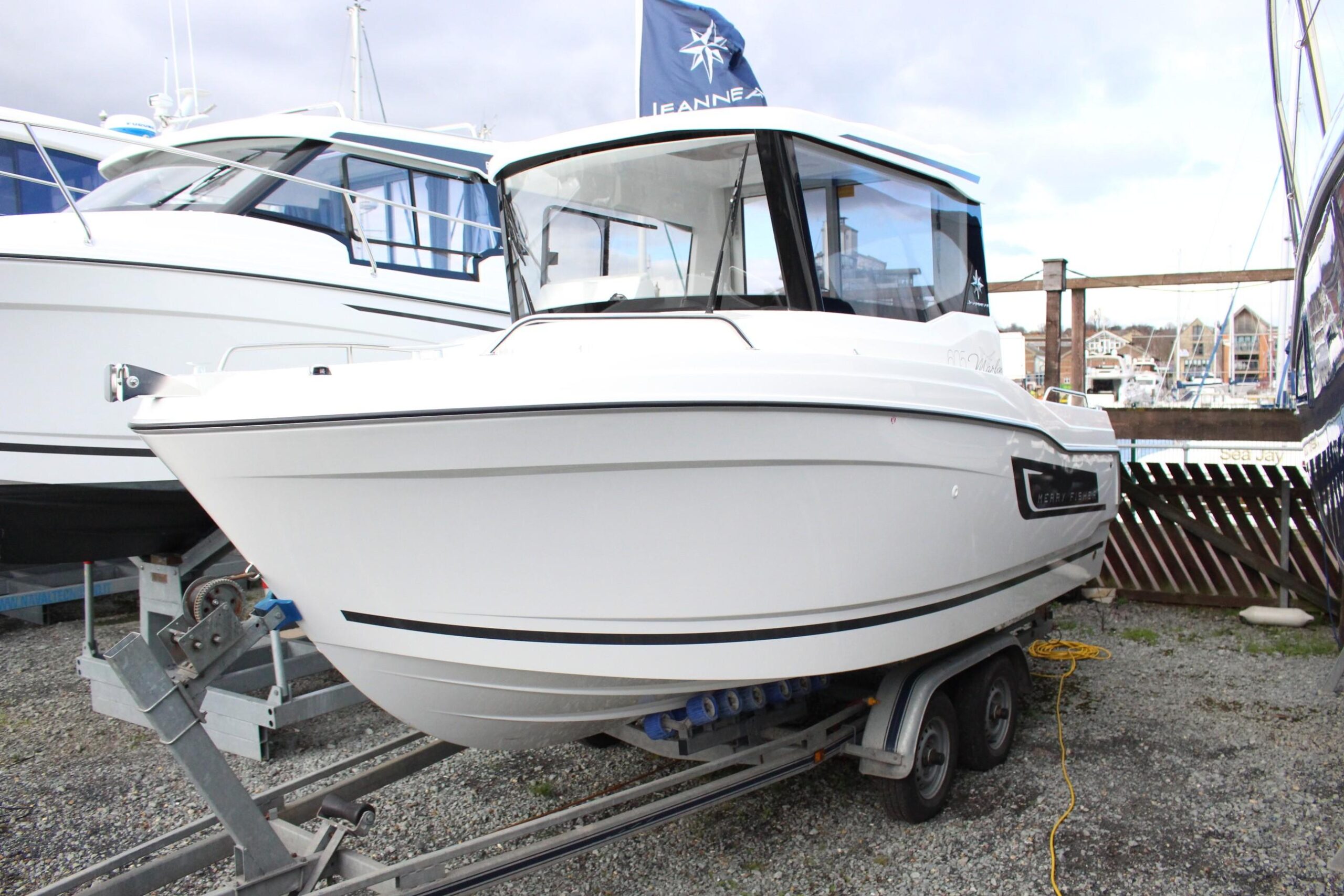 Merlin 605 Jeanneau Merry Fisher 605 Marlin 7388738 – Burton Waters Boat Sales