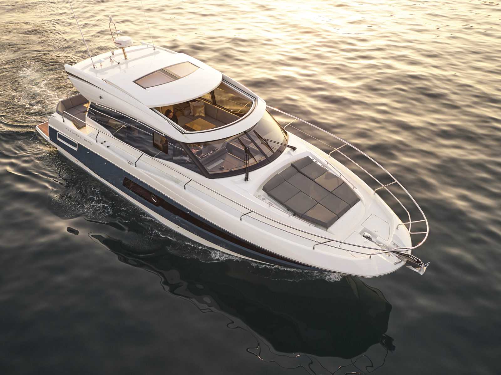 Prestige 460 S Birds eye View