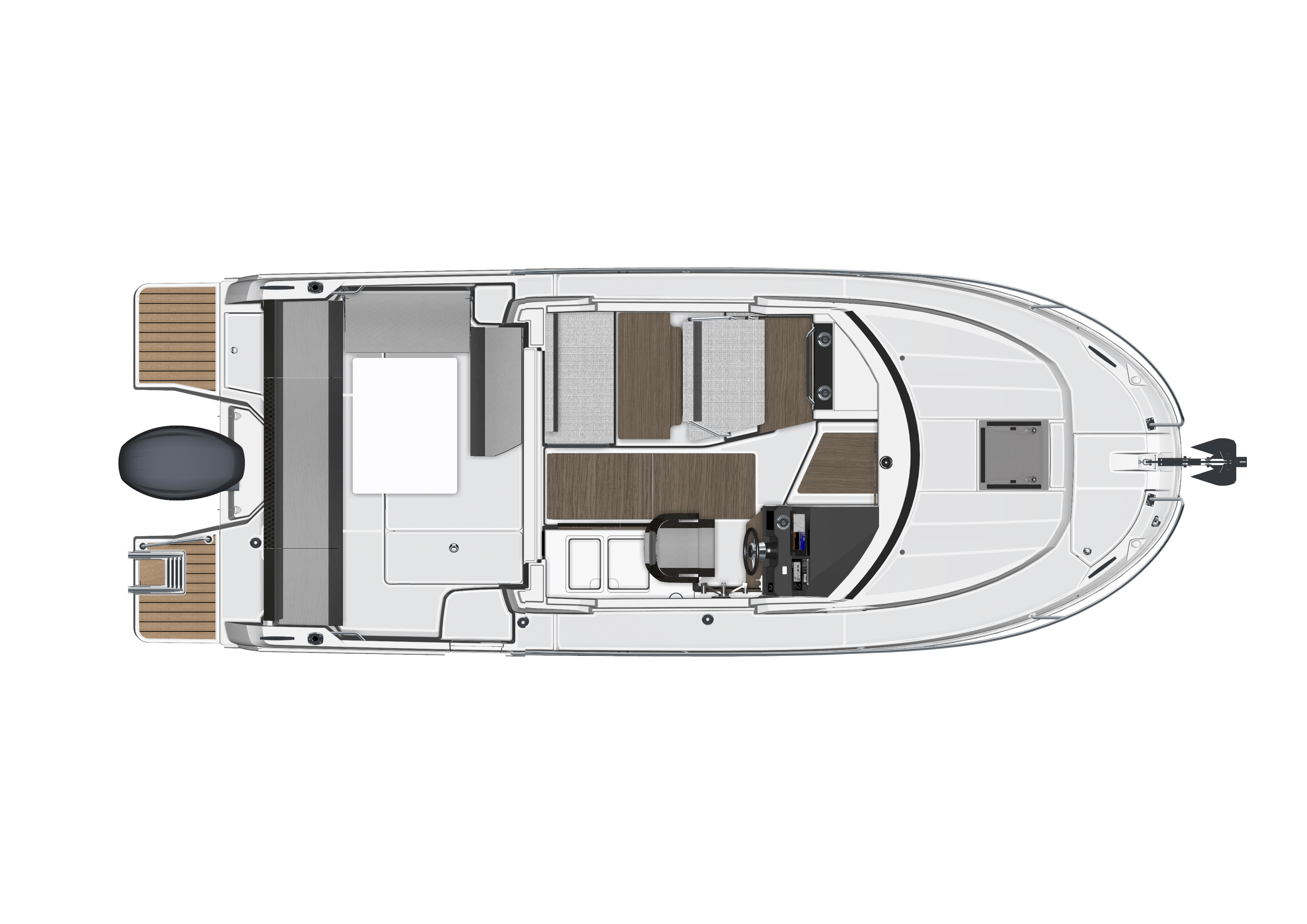 Jeanneau 795 floorplan