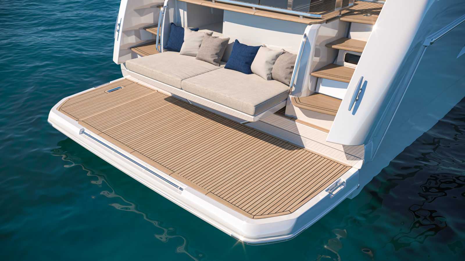 Prestige X60 foot deck