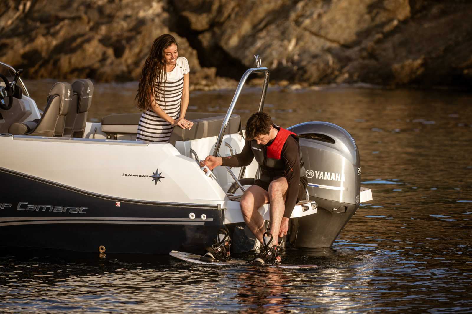 people enjoying Cap Camarat 6.5WA S3