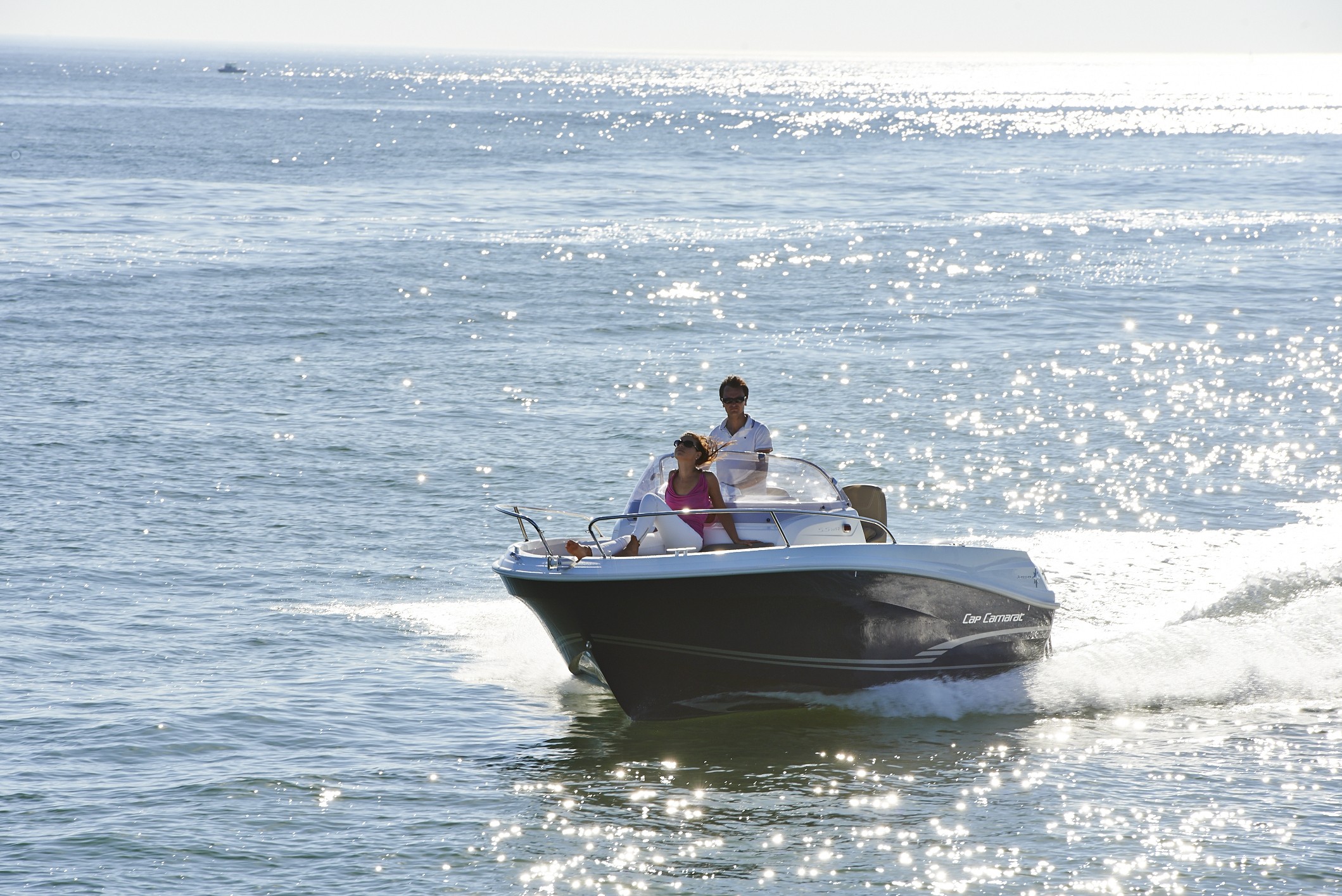 Cap Camrat 5.5WA sailing towards