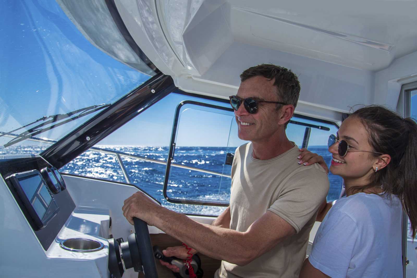 People driving merry fisher 605