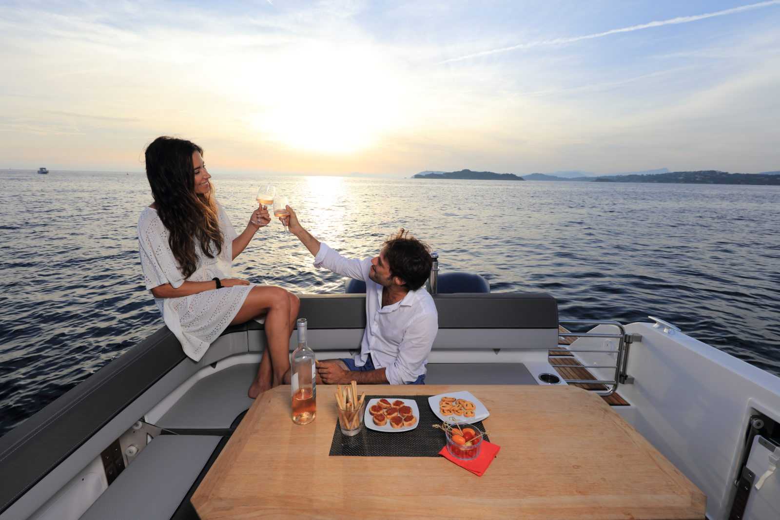 drinking on Cap Camarat 9.0WA