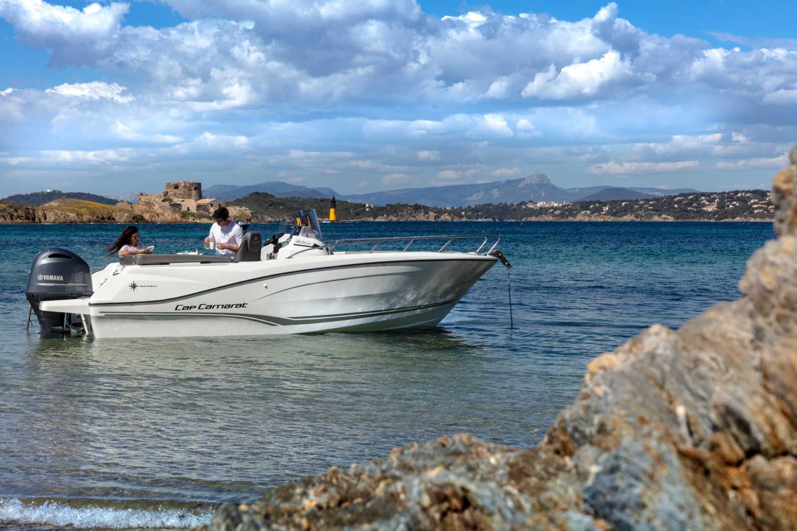 Cap Camarat 6.5CC S3 in the heat