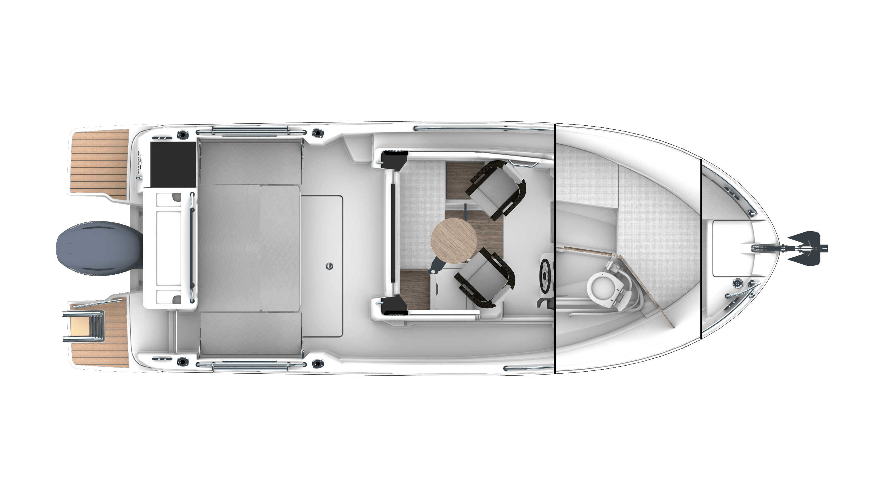 695 sport lower deck