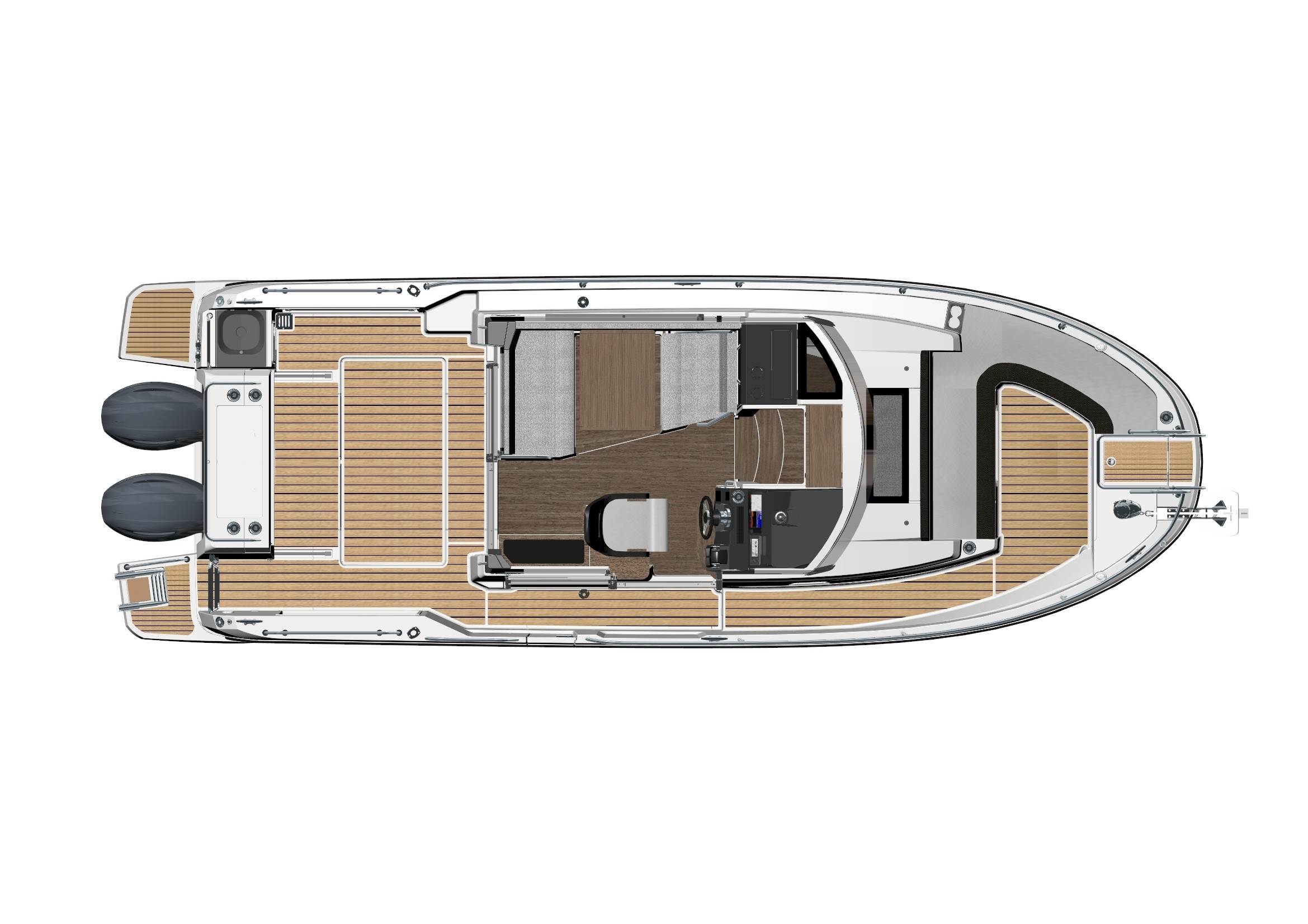 895 sport main deck