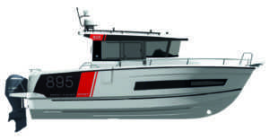 Jeanneau Merry Fisher 895 Sport profile