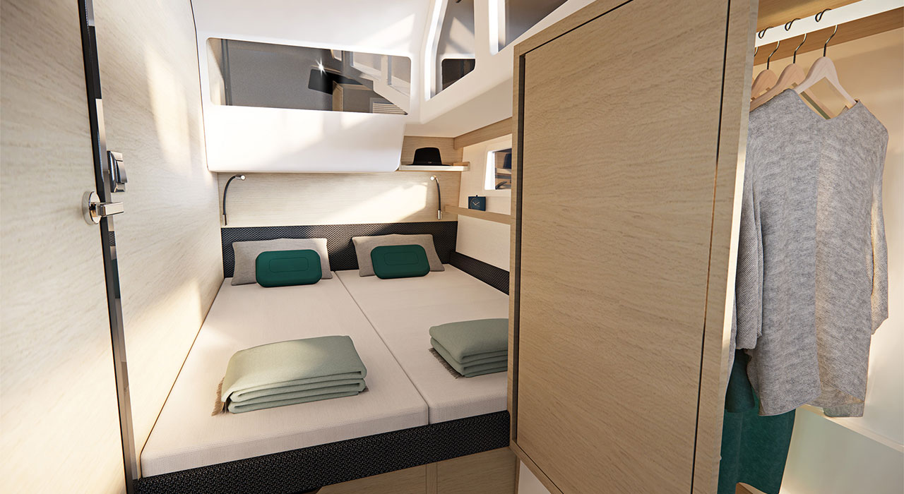 Delphia 11 sleeping area