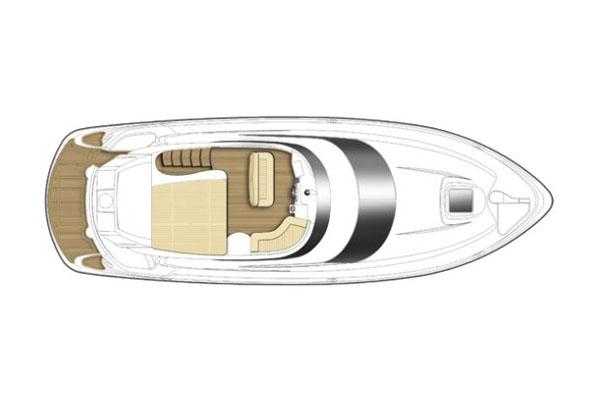 Manufacturer Provided Image: Flybridge Layout