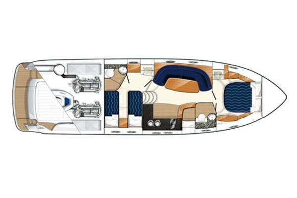 Princess V48 Hard Top